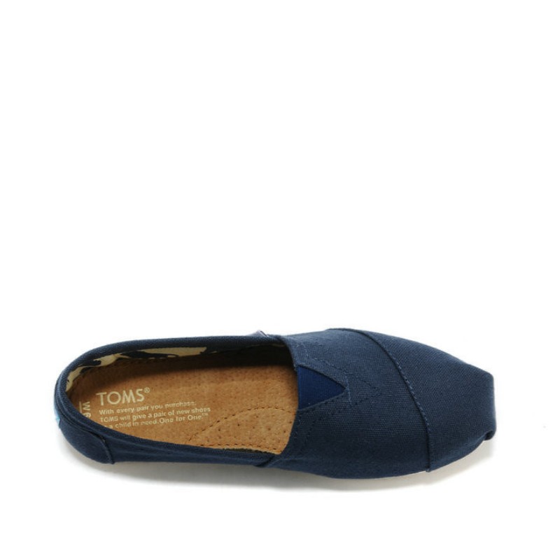 (image for) Toms 台灣帆布藍色經典女款