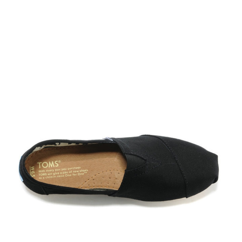 (image for) Toms 台灣帆布黑色經典女款