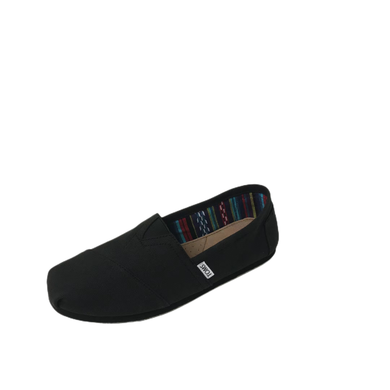 (image for) Toms 台灣帆布純黑色民族風經典女款