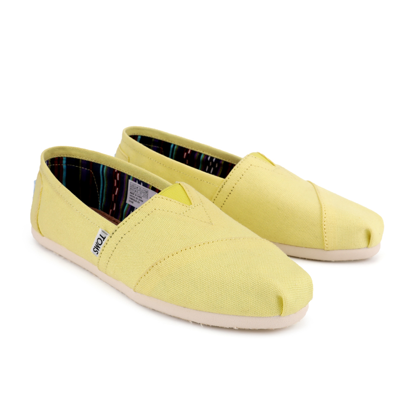 (image for) Toms 台灣帆布黃色經典男款