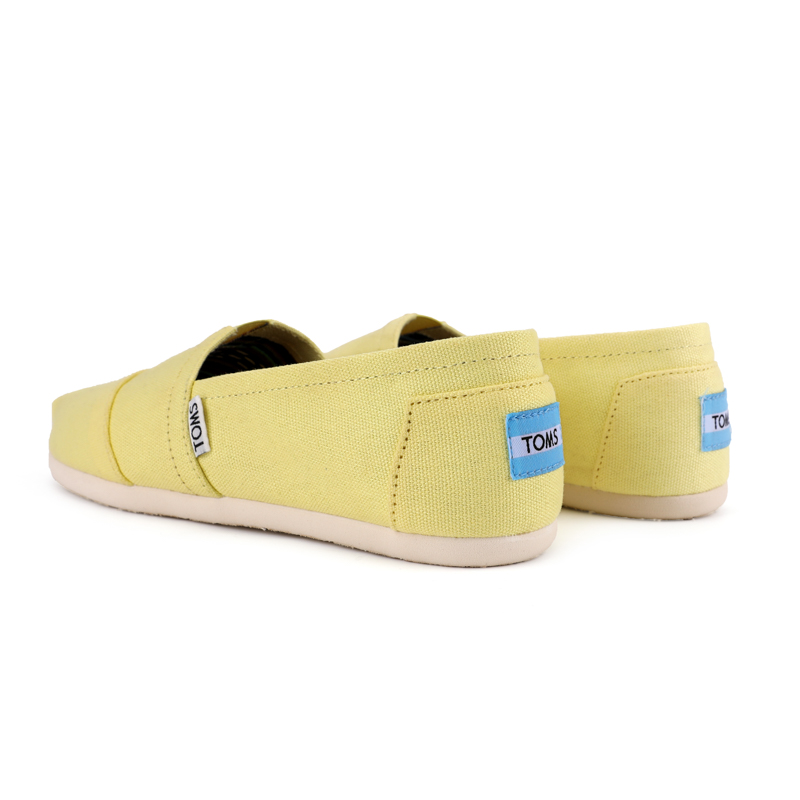(image for) Toms 台灣帆布黃色經典女款