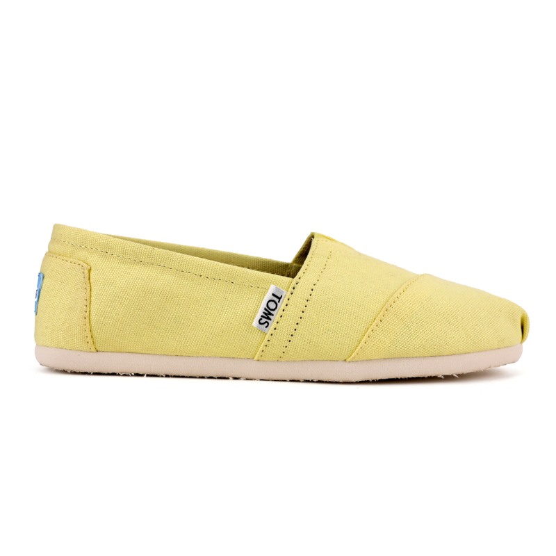 (image for) Toms 台灣帆布黃色經典女款