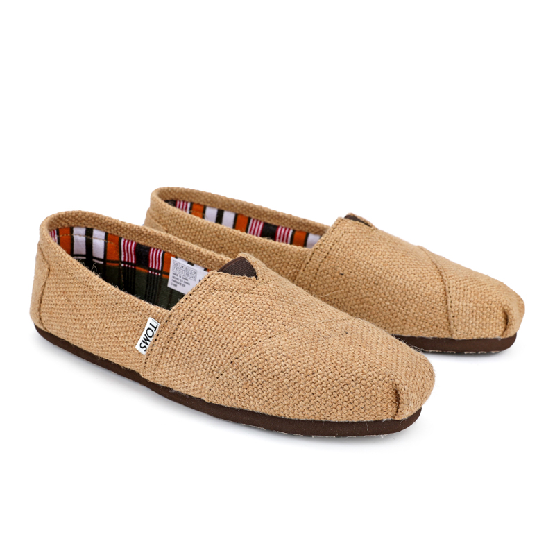 (image for) Toms 台灣麻布棕色經典女款