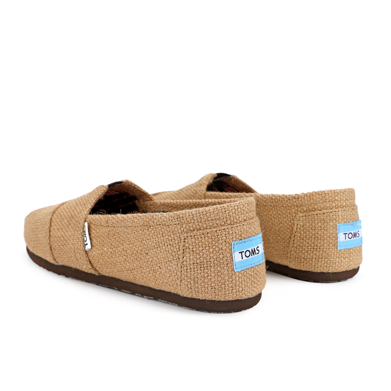 (image for) Toms 台灣麻布棕色經典女款