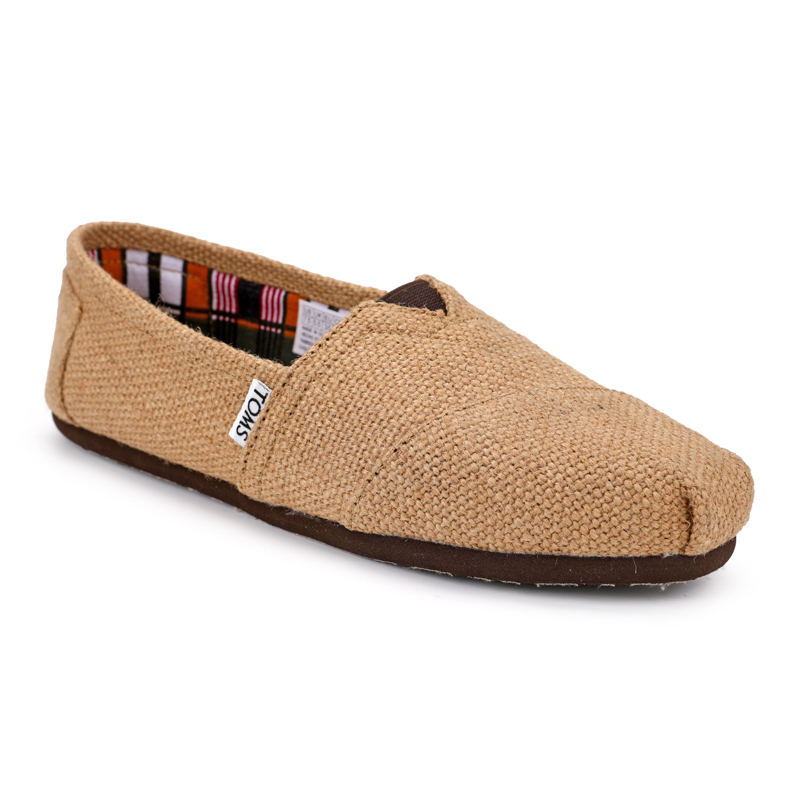 (image for) Toms 台灣麻布棕色經典女款
