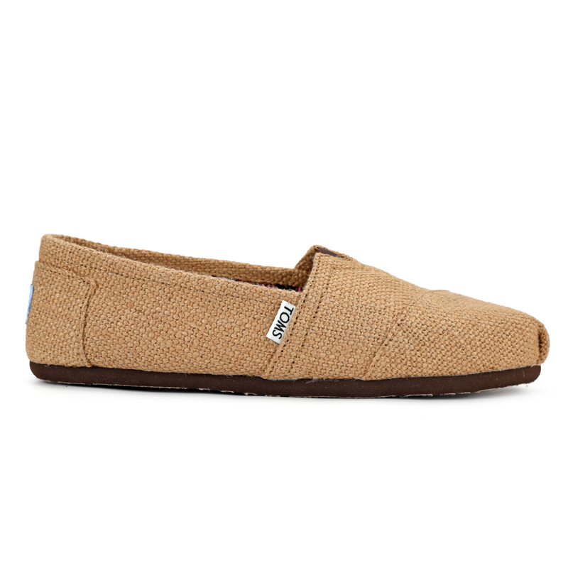 (image for) Toms 台灣麻布棕色經典女款