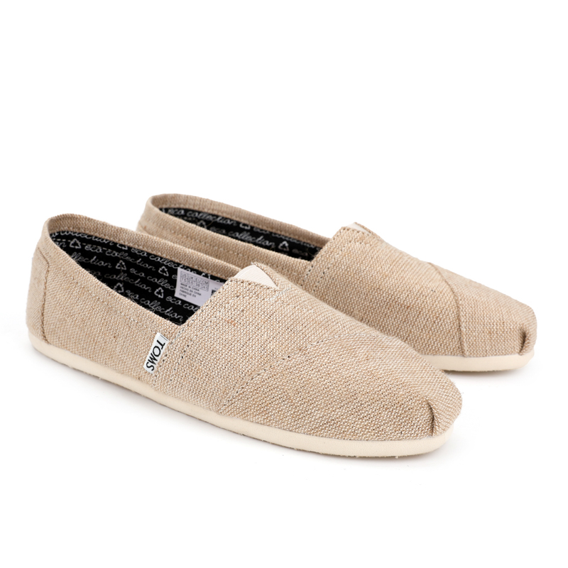 Toms 台灣細麻布棕色經典女款 (image for) Toms 台灣細麻布棕色經典女款