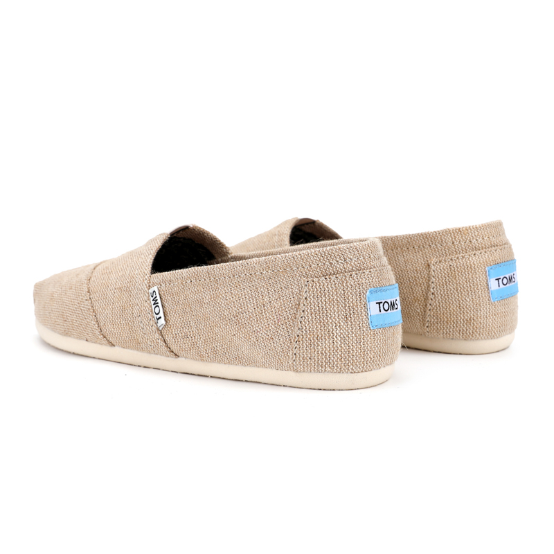 (image for) Toms 台灣細麻布棕色經典女款
