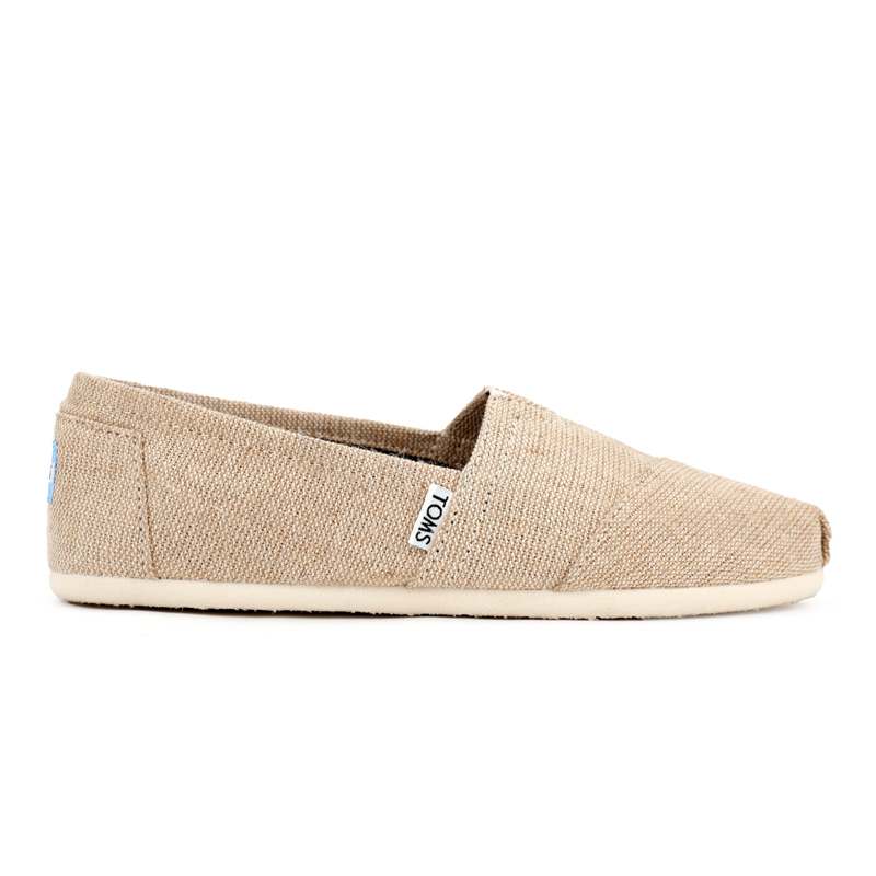 (image for) Toms 台灣細麻布棕色經典女款