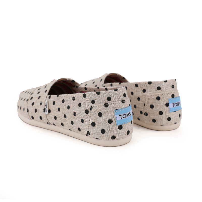 (image for) Toms 台灣亞麻米色圓點經典女款