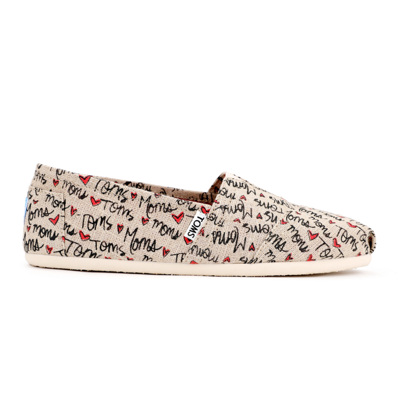 (image for) Toms 台灣亞麻米色字母經典女款