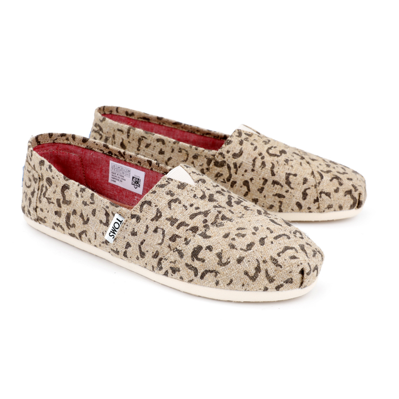 (image for) Toms 台灣亞麻土黃斑點經典女款