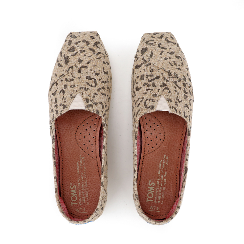 (image for) Toms 台灣亞麻土黃斑點經典女款