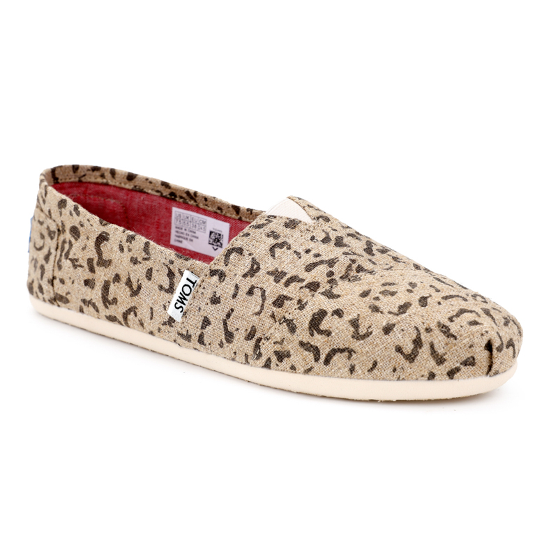 (image for) Toms 台灣亞麻土黃斑點經典女款