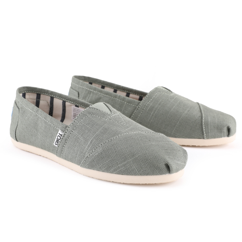 (image for) Toms 台灣亞麻橄欖綠經典女款
