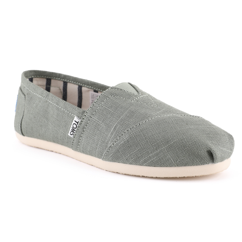 (image for) Toms 台灣亞麻橄欖綠經典女款
