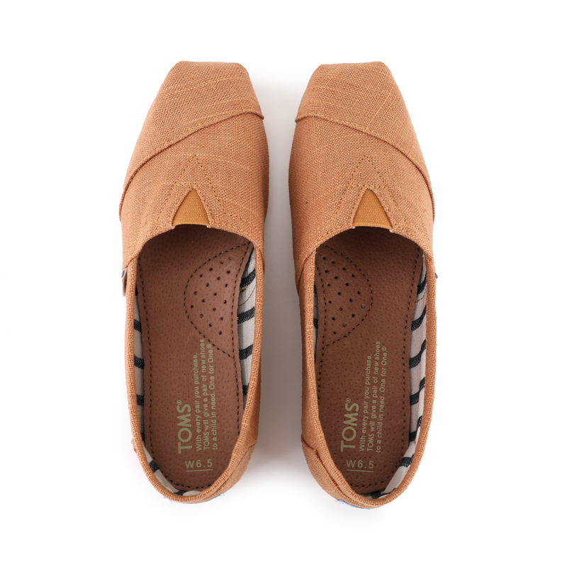 (image for) Toms 台灣亞麻栗色經典女款