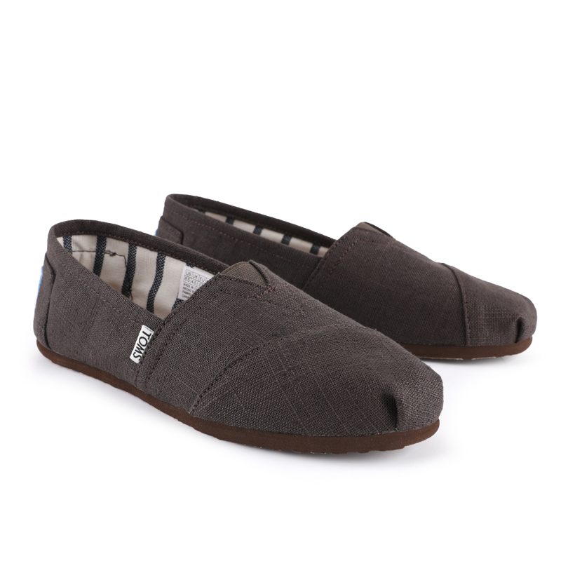 (image for) Toms 台灣亞麻深棕色經典女款