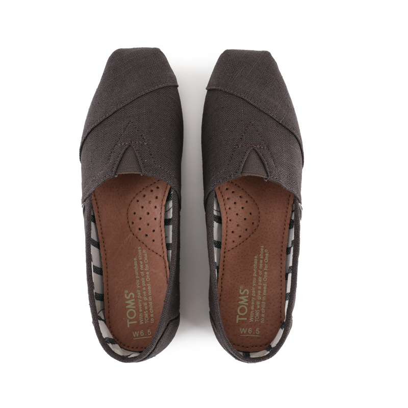 (image for) Toms 台灣亞麻深棕色經典女款