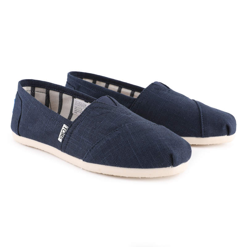 (image for) Toms 台灣亞麻深藍色經典女款
