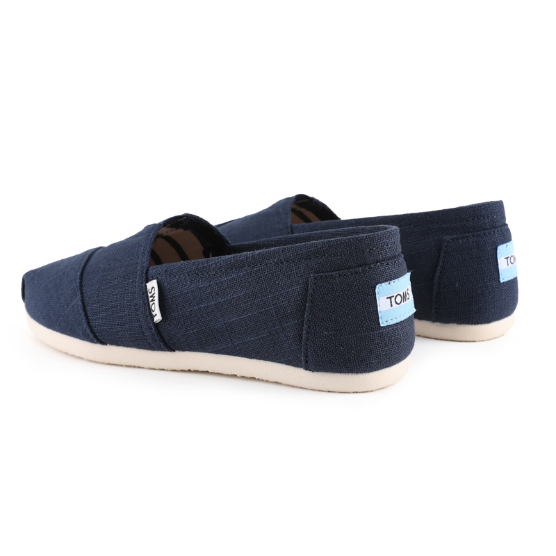(image for) Toms 台灣亞麻深藍色經典女款