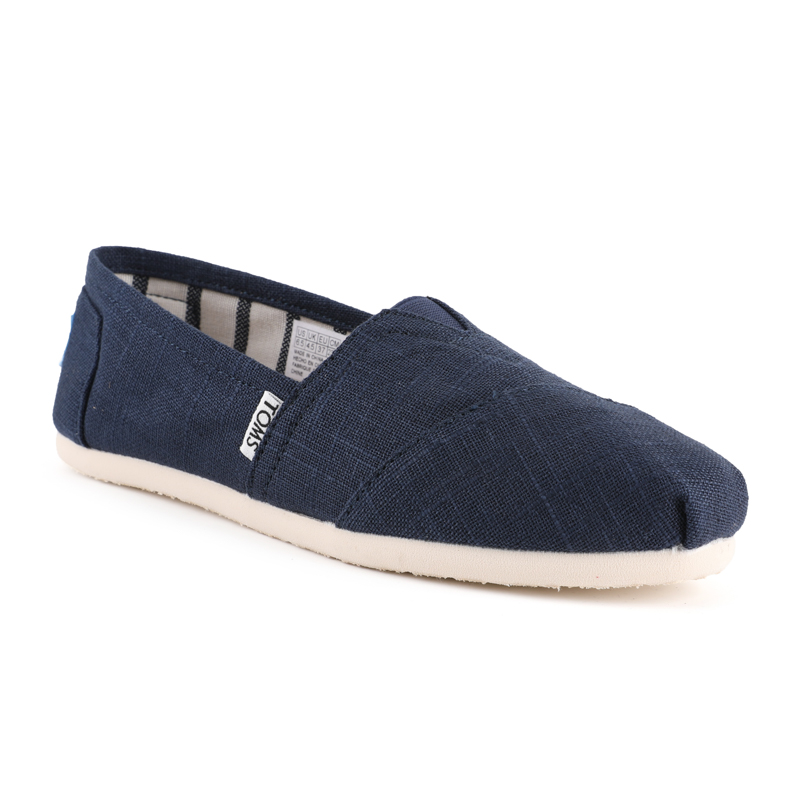 (image for) Toms 台灣亞麻深藍色經典女款