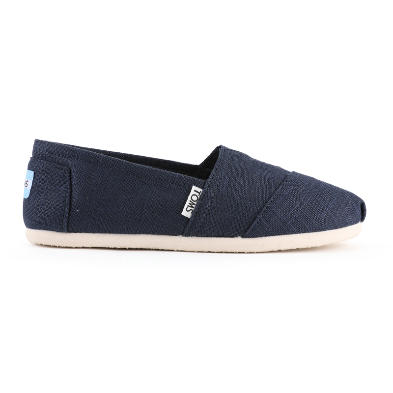 (image for) Toms 台灣亞麻深藍色經典女款