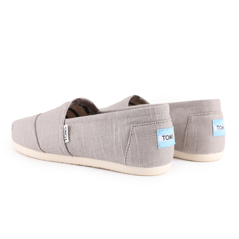 (image for) Toms 台灣亞麻淺灰色經典女款