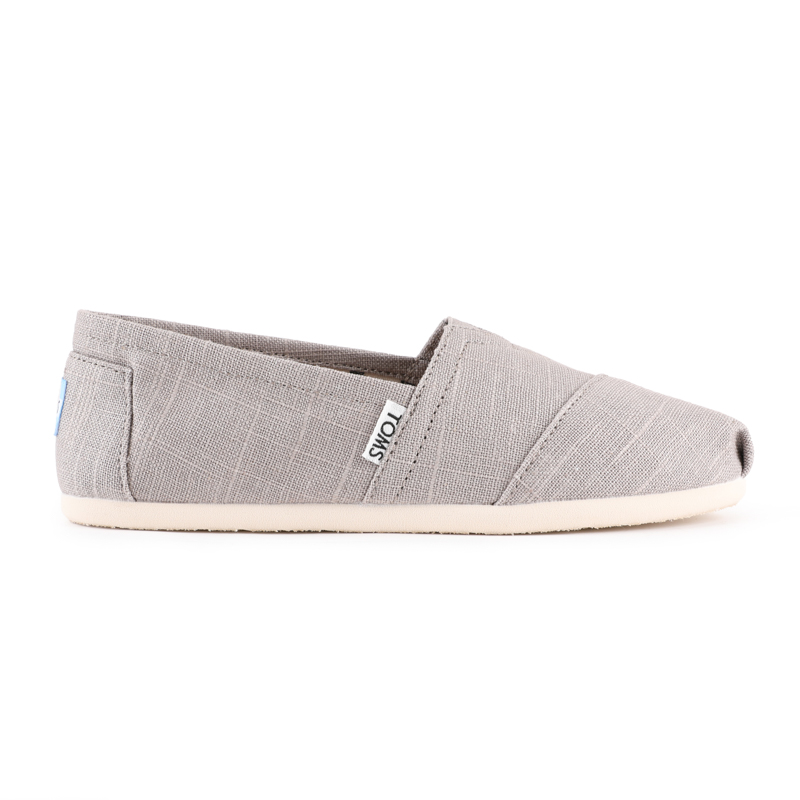(image for) Toms 台灣亞麻淺灰色經典女款