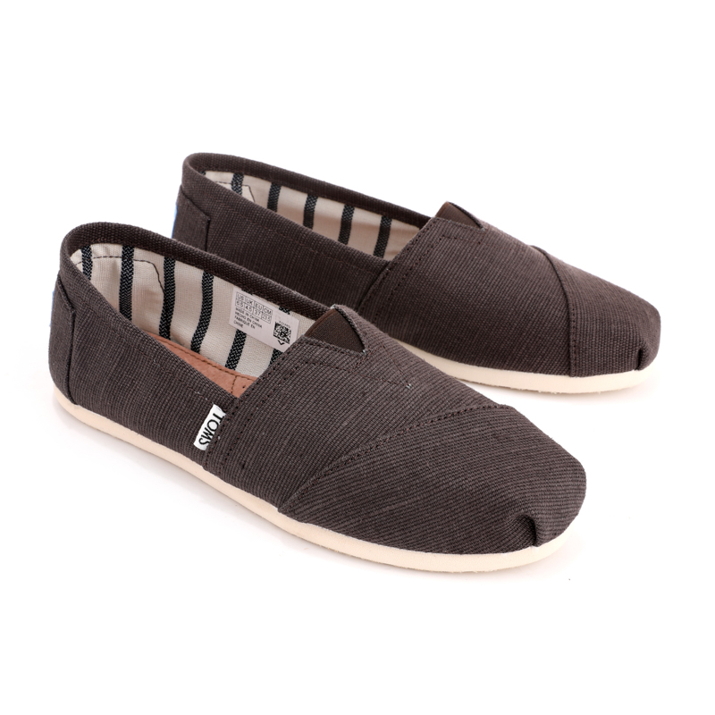(image for) Toms 台灣棉麻咖啡色經典女款