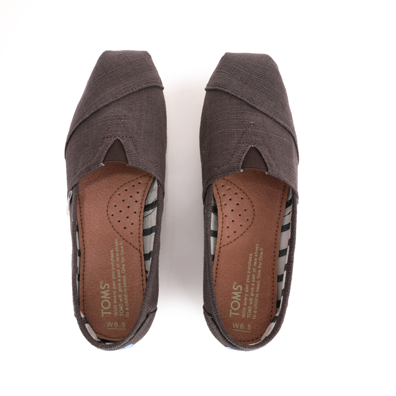 (image for) Toms 台灣棉麻咖啡色經典女款