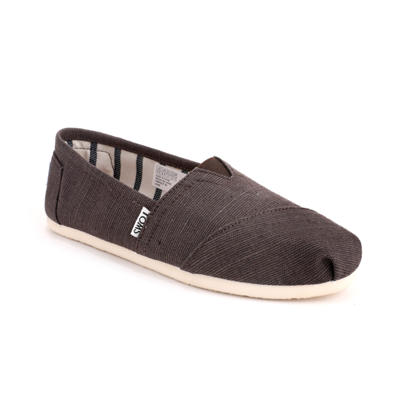 (image for) Toms 台灣棉麻咖啡色經典女款