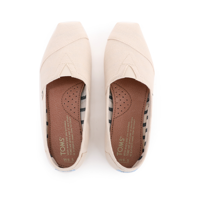 (image for) Toms 台灣棉麻米色經典女款