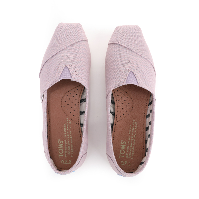 (image for) Toms 台灣棉麻淡紫色經典女款