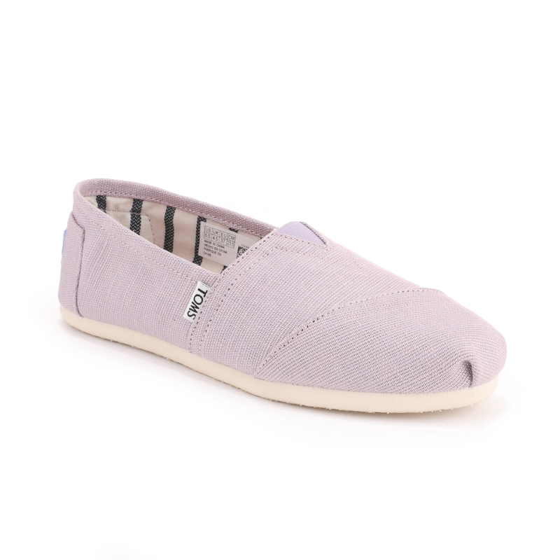 (image for) Toms 台灣棉麻淡紫色經典女款