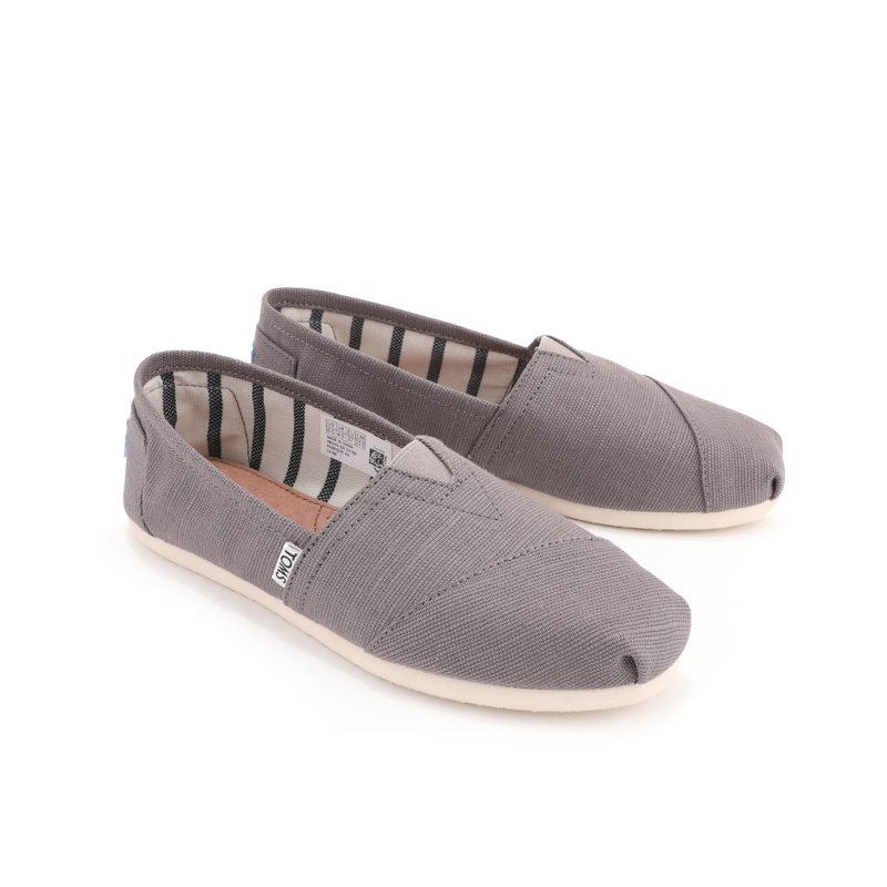 (image for) Toms 台灣棉麻深灰色經典女款