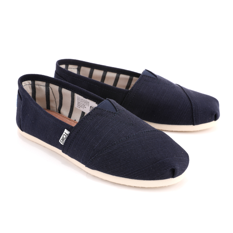 (image for) Toms 台灣棉麻深藍色經典女款