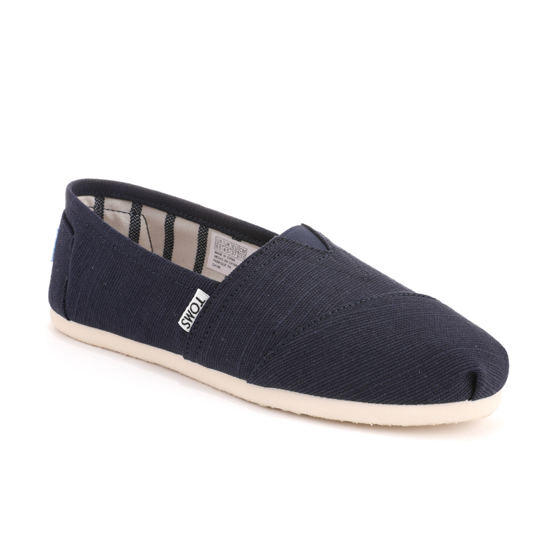 (image for) Toms 台灣棉麻深藍色經典女款