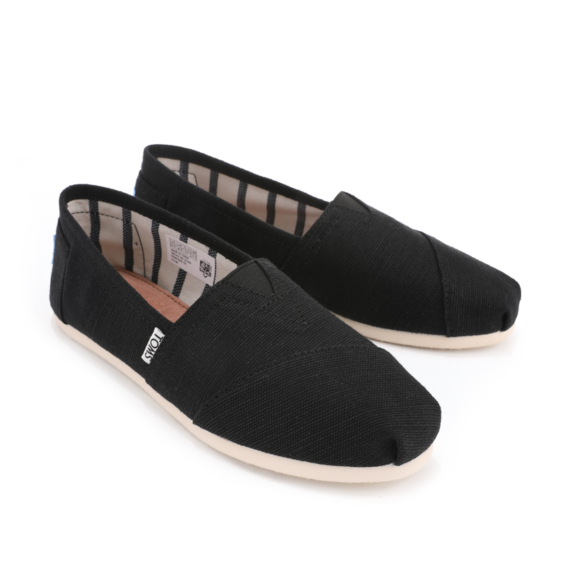 (image for) Toms 台灣棉麻黑色經典女款