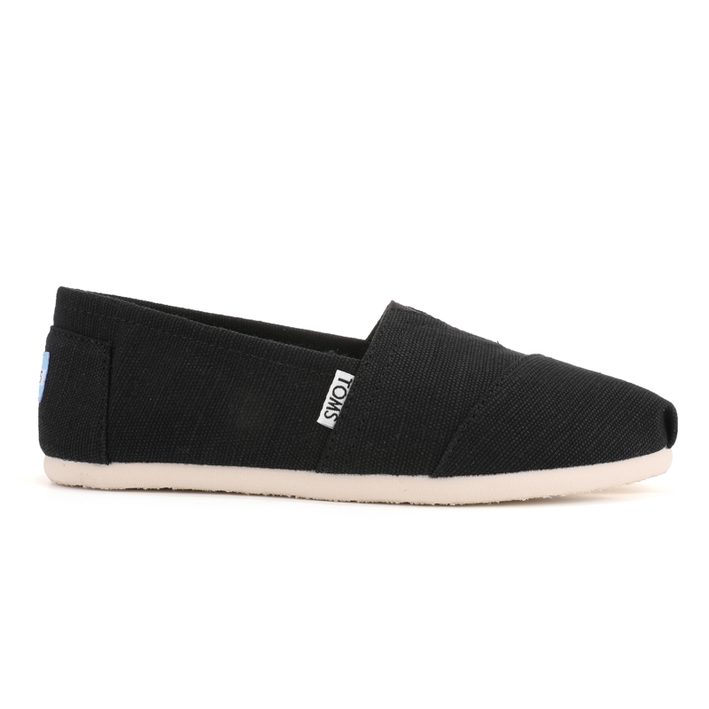 (image for) Toms 台灣棉麻黑色經典女款