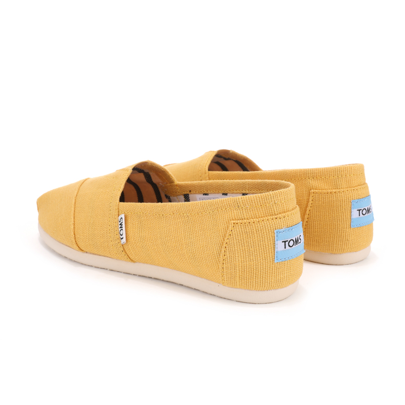 (image for) Toms 台灣棉麻杏黃色經典女款