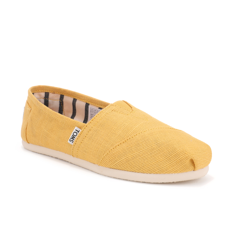 (image for) Toms 台灣棉麻杏黃色經典女款