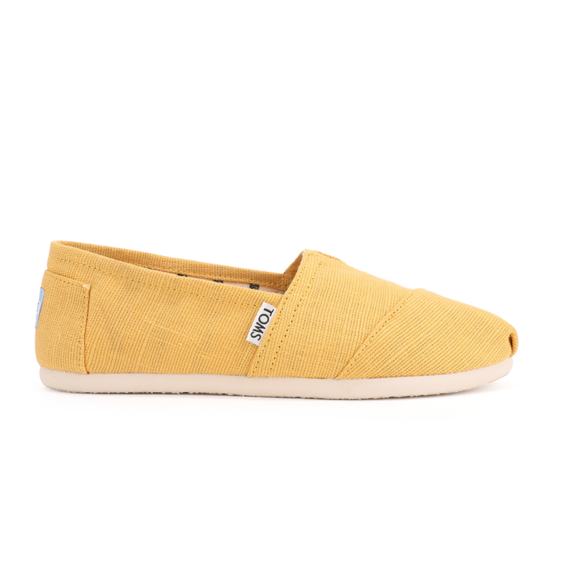 (image for) Toms 台灣棉麻杏黃色經典女款