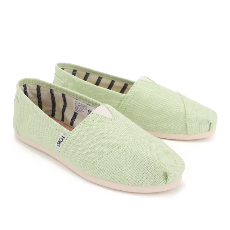 (image for) Toms 台灣棉麻淺綠色經典女款