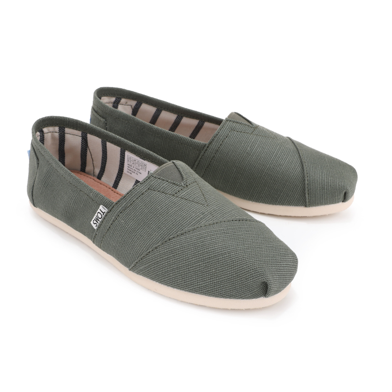 (image for) Toms 台灣棉麻青綠色經典男款