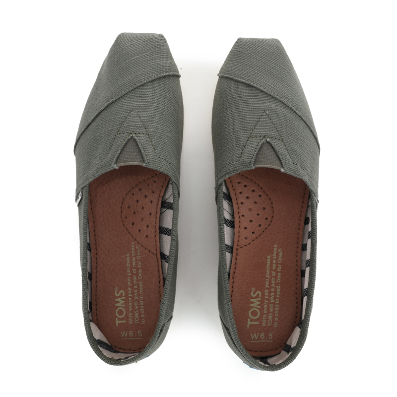 (image for) Toms 台灣棉麻青綠色經典男款