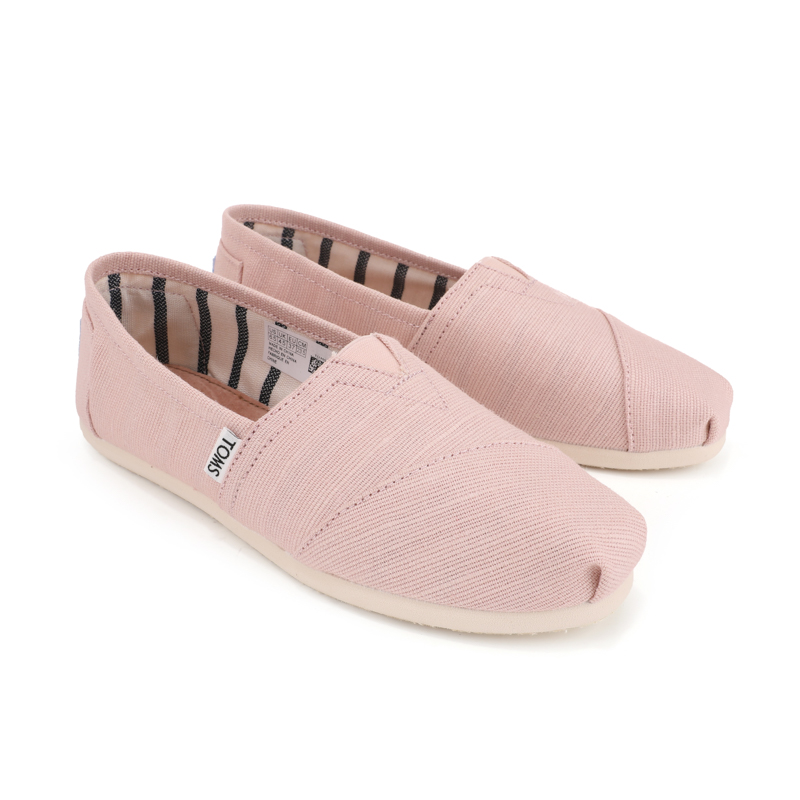 (image for) Toms 台灣棉麻粉色經典女款