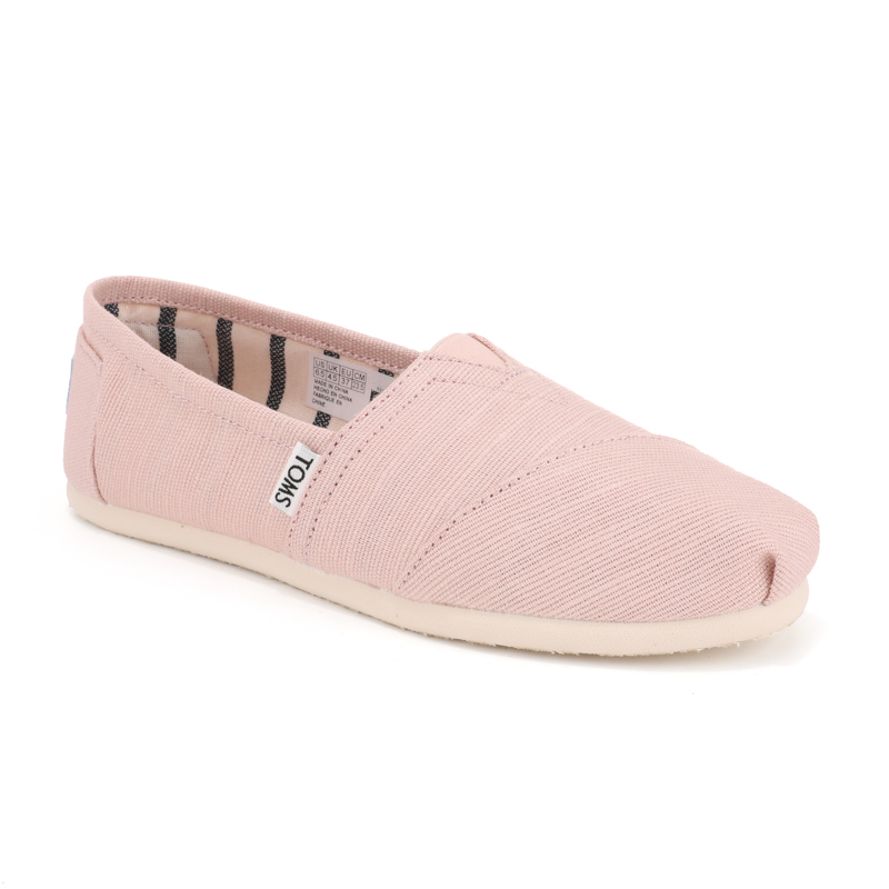 (image for) Toms 台灣棉麻粉色經典女款