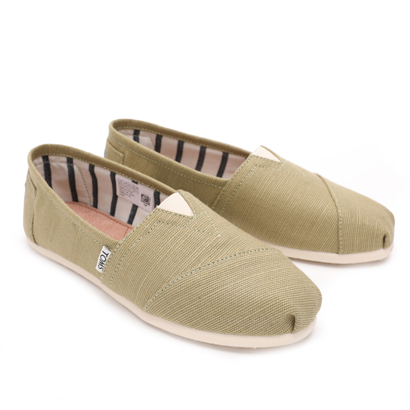 (image for) Toms 台灣棉麻茶色經典女款