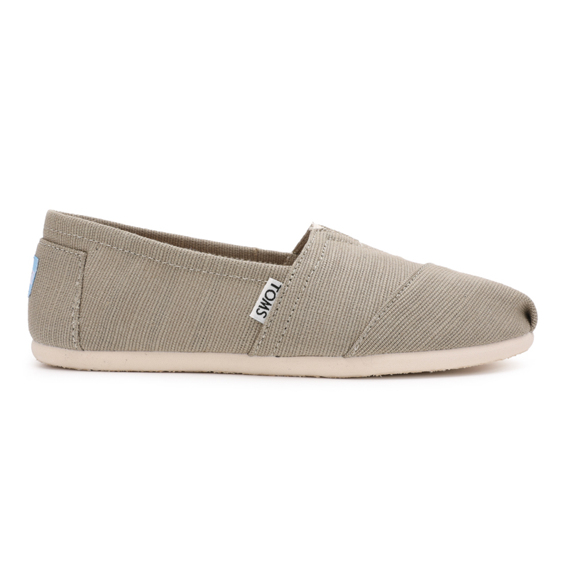 (image for) Toms 台灣棉麻灰綠色經典女款